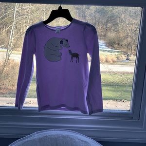 Gymboree long sleeve lilac purple shirt